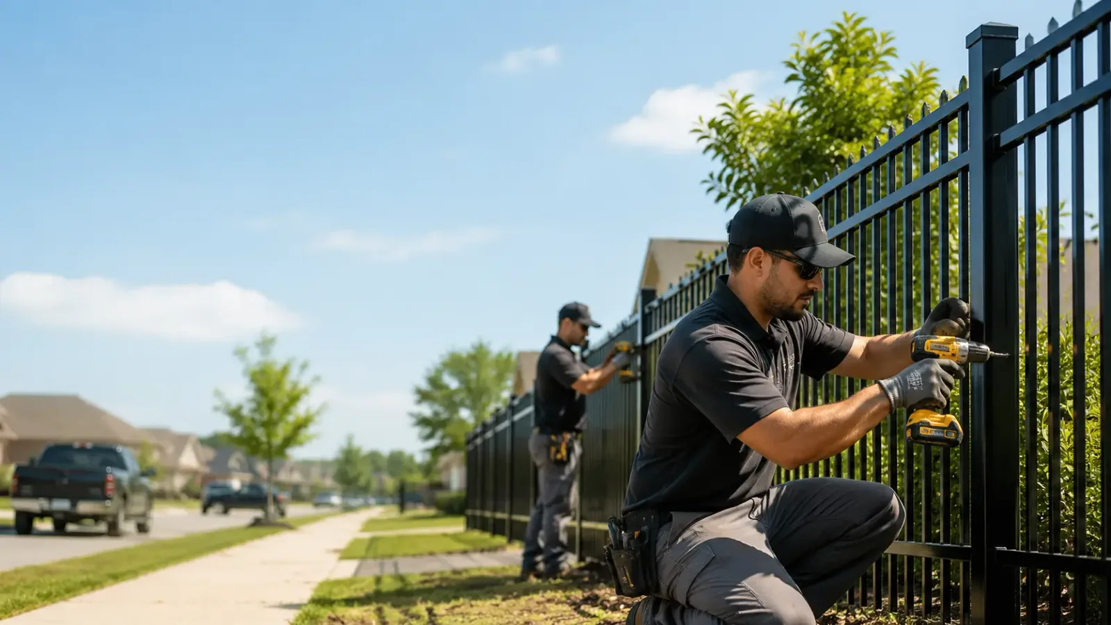 Metal Fence Installation in Riverview, FL